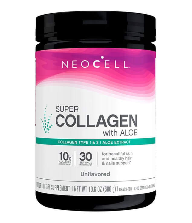 NEOCELL | SUPER COLLAGEN WITH ALOE TYPE 1 & 3 | ALOE EXTRACT